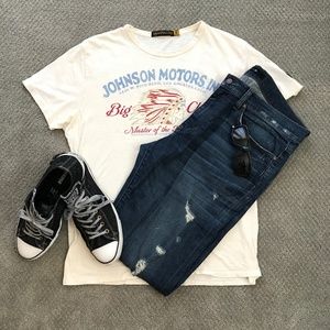 Joe's The Classic Fit Distressed Denim Jeans